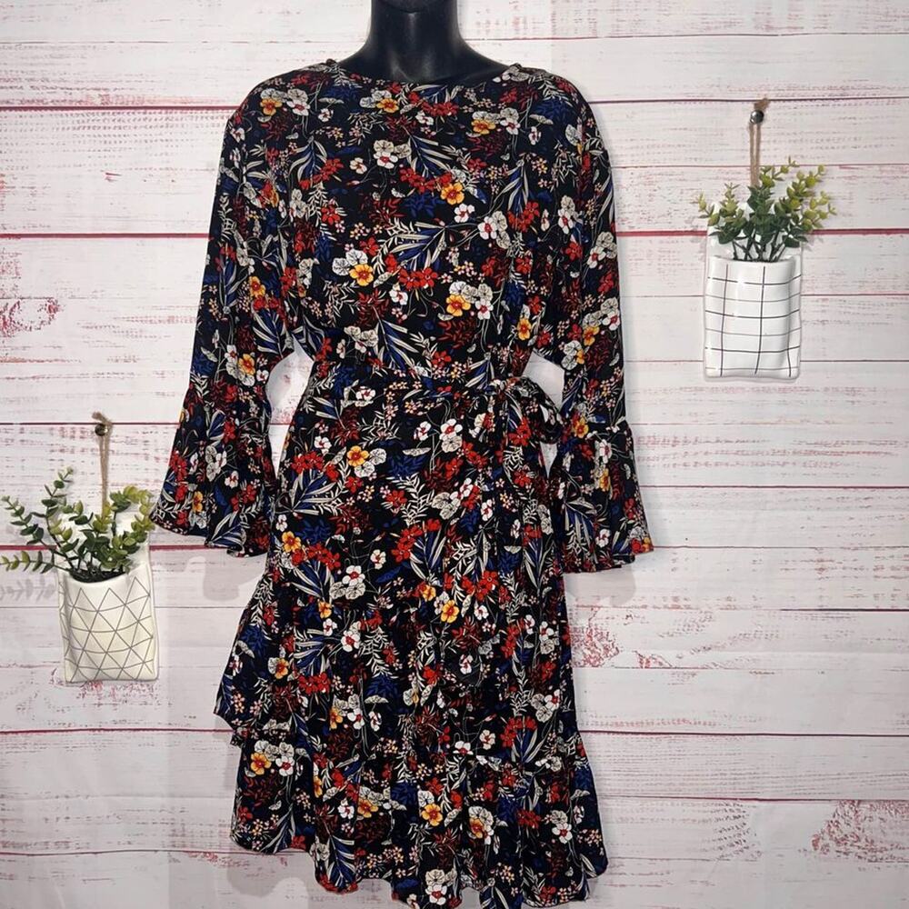 Annabelle Faux Wrap Dress | XL | Details In Description